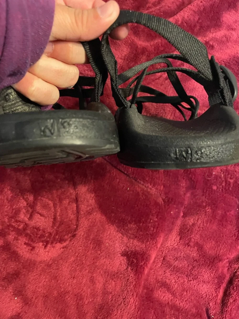 Chaco Women's Black Strappy Z-Style Sandal‎